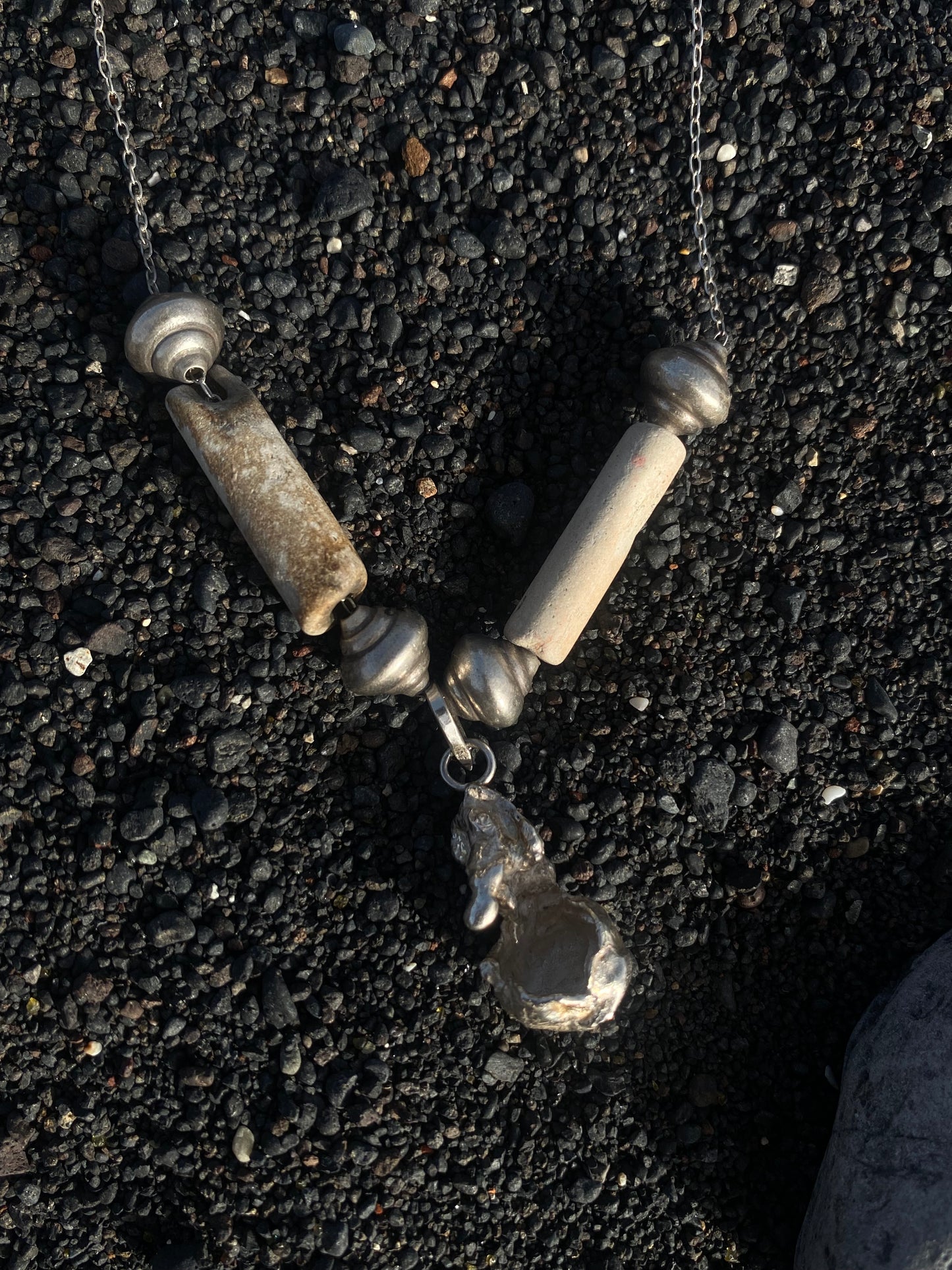 ☩ ancient lava necklace ☩